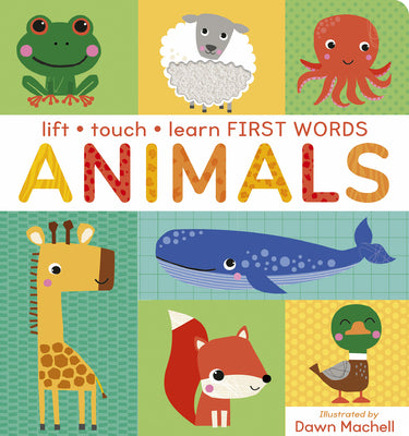 Cover Image for Lift Touch and Learn First Words: Animals -- Villetta Craven, Board Books