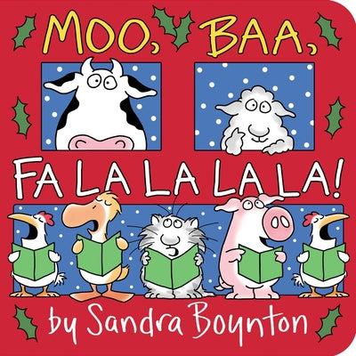 Cover Image for Moo, Baa, Fa La La La La! -- Sandra Boynton, Board Books