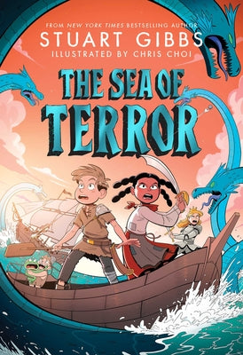 Cover Image for The Sea of Terror -- Stuart Gibbs, Paperback