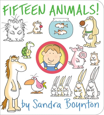 Cover Image for Fifteen Animals! -- Sandra Boynton, Board Books