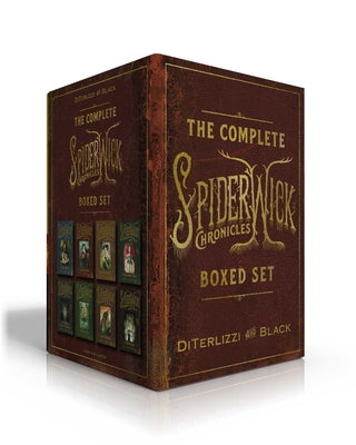 Cover Image for The Complete Spiderwick Chronicles Boxed Set: The Field Guide; The Seeing Stone; Lucinda's Secret; The Ironwood Tree; The Wrath of Mulgarath; The Nixi -- Tony Diterlizzi, Paperback