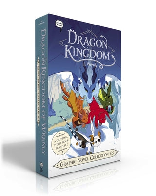 Cover Image for Dragon Kingdom of Wrenly Graphic Novel Collection #3 (Boxed Set): Cinder's Flame; The Shattered Shore; Legion of Lava -- Jordan Quinn, Paperback