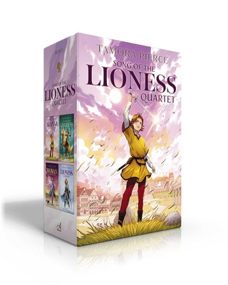 Cover Image for Song of the Lioness Quartet (Boxed Set): Alanna; In the Hand of the Goddess; The Woman Who Rides Like a Man; Lioness Rampant -- Tamora Pierce, Paperback