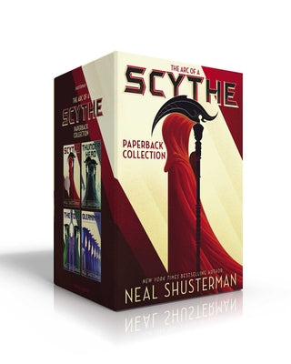 Cover Image for The Arc of a Scythe Paperback Collection (Boxed Set): Scythe; Thunderhead; The Toll; Gleanings -- Neal Shusterman, Paperback