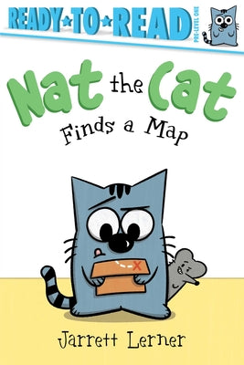 Cover Image for Nat the Cat Finds a Map: Ready-To-Read Pre-Level 1 -- Jarrett Lerner, Hardcover