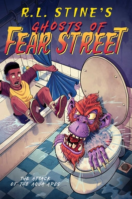 Cover Image for The Attack of the Aqua Apes -- R. L. Stine, Hardcover