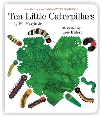 Cover Image for Ten Little Caterpillars -- Bill Martin, Board Books