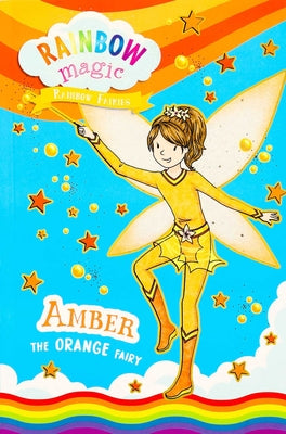 Cover Image for Rainbow Magic Rainbow Fairies Book #2: Amber the Orange Fairy -- Daisy Meadows, Paperback