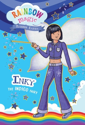 Cover Image for Rainbow Magic Rainbow Fairies Book #6: Inky the Indigo Fairy -- Daisy Meadows, Paperback