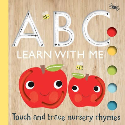 Cover Image for Touch and Trace: ABC Learn with Me! (Board Book for Babies and Toddlers 0-2 Years Old) -- Editors of Silver Dolphin Books, Board Books