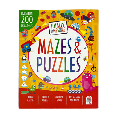 Cover Image for Totally Awesome Mazes and Puzzles: More Than 200 Challenges -- William C. Potter, Paperback