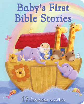 Cover Image for Baby's First Bible Stories (Little Sunbeams) -- Rachel Elliot, Board Books