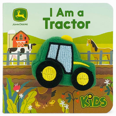 Cover Image for John Deere Kids I Am a Tractor Puppet Book -- Cottage Door Press, Board Books