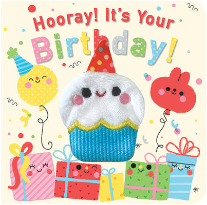 Cover Image for Hooray! It's Your Birthday! Puppet Book -- Brick Puffinton, Board Books