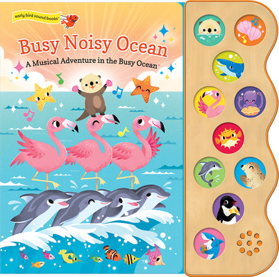 Cover Image for Busy Noisy Ocean -- Carmen Crowe, Board Books