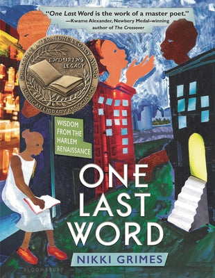 Cover Image for One Last Word: Wisdom from the Harlem Renaissance -- Nikki Grimes, Paperback