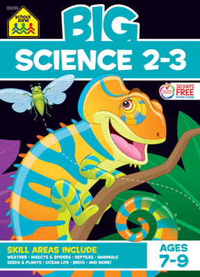Cover Image for School Zone Big Science 2-3 Workbook -- School Zone, Paperback