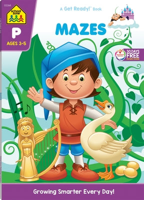 Cover Image for School Zone Mazes Workbook -- School Zone, Paperback