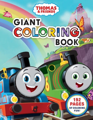Cover Image for Thomas & Friends: Giant Coloring Book -- Mattel, Paperback