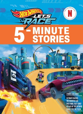 Cover Image for Hot Wheels Let's Race: 5-Minute Stories -- Eric Geron, Hardcover