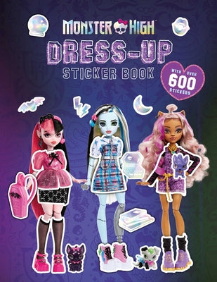 Cover Image for Monster High: Dress-Up Sticker Book -- Michelle Golden, Paperback