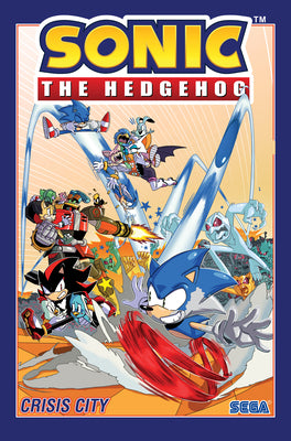 Cover Image for Sonic the Hedgehog, Vol. 5: Crisis City -- Ian Flynn, Paperback