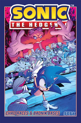 Cover Image for Sonic the Hedgehog, Vol. 9: Chao Races & Badnik Bases -- Evan Stanley, Paperback