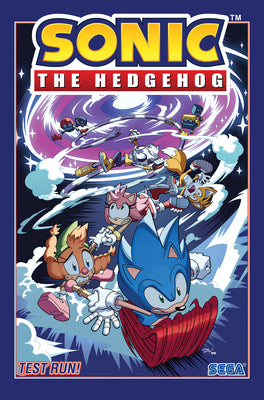 Cover Image for Sonic the Hedgehog, Vol. 10: Test Run! -- Evan Stanley, Paperback
