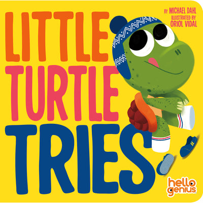 Cover Image for Little Turtle Tries -- Michael Dahl, Board Books
