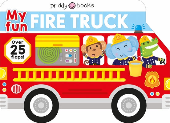 Cover Image for My Fun Flap Book: My Fun Fire Truck -- Roger Priddy, Board Books