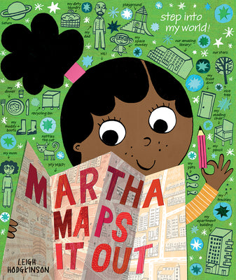 Cover Image for Martha Maps It Out -- Leigh Hodgkinson, Hardcover