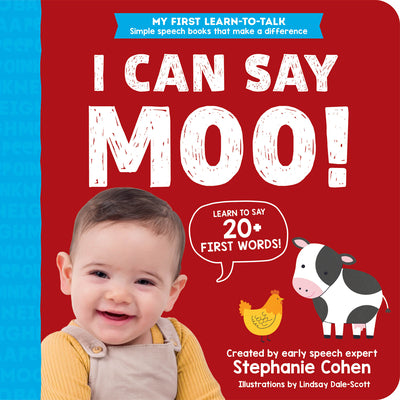 Cover Image for I Can Say Moo! -- Stephanie Cohen, Board Books