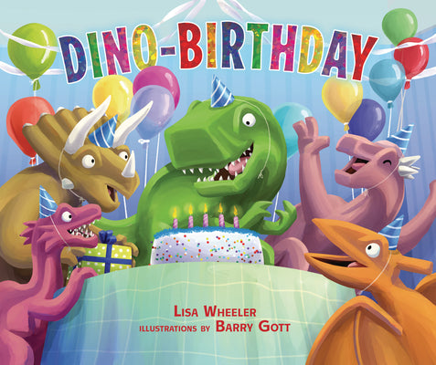 Cover Image for Dino-Birthday -- Lisa Wheeler, Hardcover