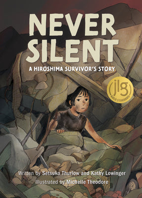 Cover Image for Never Silent: A Hiroshima Survivor's Story -- Setsuko Thurlow, Hardcover