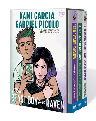 Cover Image for Teen Titans: Raven, Beast Boy and Beast Boy Loves Raven Box Set -- Kami Garcia, Hardcover