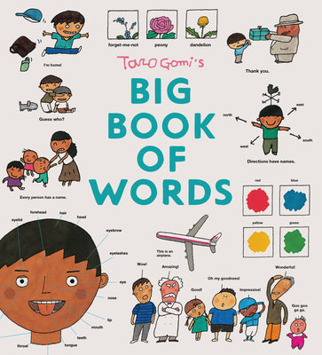 Cover Image for Taro Gomi's Big Book of Words -- Taro Gomi, Hardcover