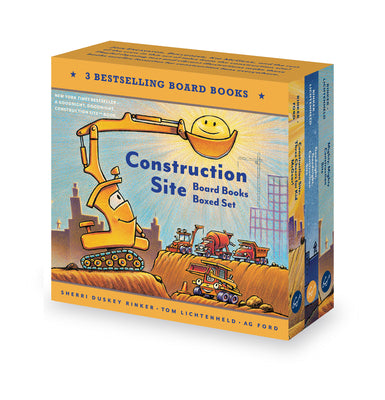 Cover Image for Construction Site Board Books Boxed Set -- Sherri Duskey Rinker, Board Books