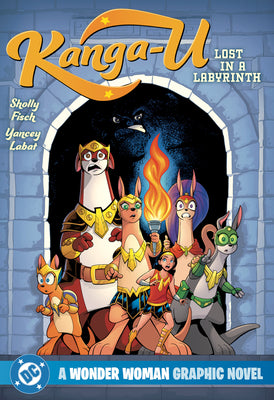 Cover Image for Kanga-U: Lost in a Labyrinth -- Sholly Fisch, Paperback