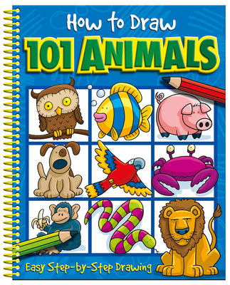 Cover Image for How to Draw 101 Animals -- Barry Green, Spiral