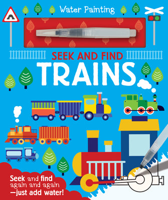 Cover Image for Seek and Find Trains -- Georgie Taylor, Hardcover