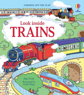 Cover Image for Look Inside Trains -- Alex Frith, Board Books
