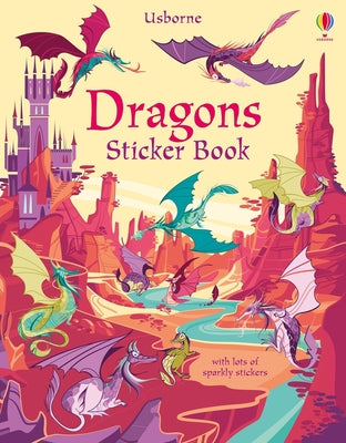 Cover Image for Dragons Sticker Book -- Fiona Watt, Paperback