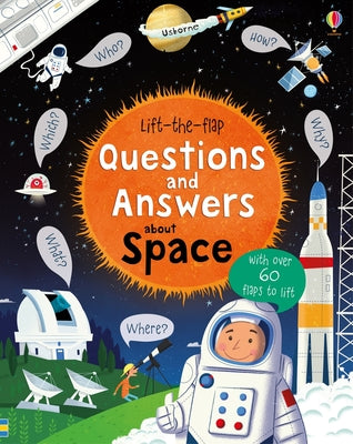 Cover Image for Lift-The-Flap Questions and Answers about Space -- Katie Daynes, Board Books