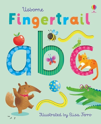 Cover Image for Fingertrail ABC: A Kindergarten Readiness Book for Kids -- Felicity Brooks, Board Books