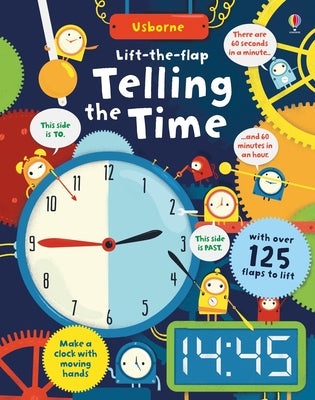 Cover Image for Lift-The-Flap Telling the Time -- Shaw Nielsen, Board Books