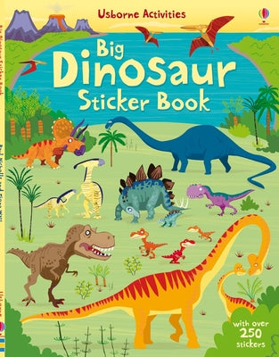 Cover Image for Big Dinosaur Sticker Book -- Fiona Watt, Paperback