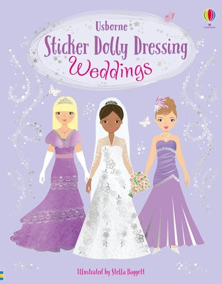 Cover Image for Sticker Dolly Dressing Weddings -- Fiona Watt, Paperback