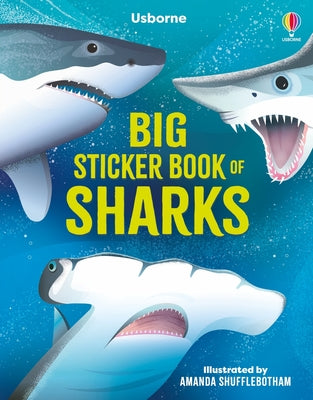 Cover Image for Big Sticker Book of Sharks -- Alice James, Paperback
