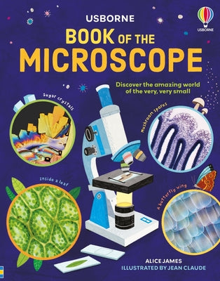 Cover Image for Book of the Microscope -- Alice James, Hardcover