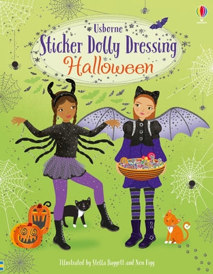 Cover Image for Sticker Dolly Dressing Halloween: A Halloween Book for Kids -- Fiona Watt, Paperback